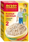 Хлопья овсяные средний размер2, СЕМЬ